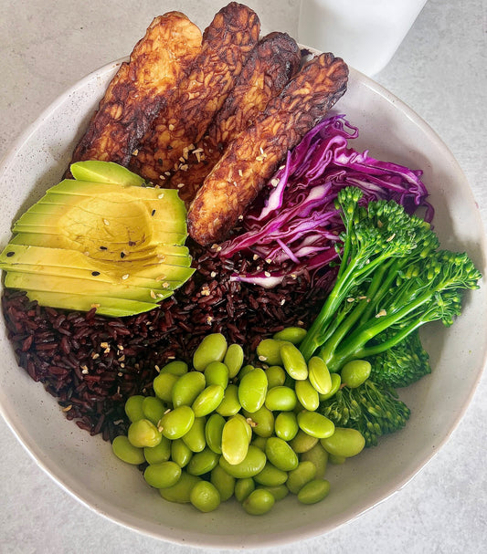 Black Rice & Tempeh Nourish Bowl