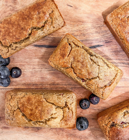 Baby Led Weaning Blender Berry Mini Loaves - Hannah Kate Home