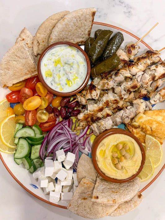 Greek Meze Platter - Hannah Kate Home