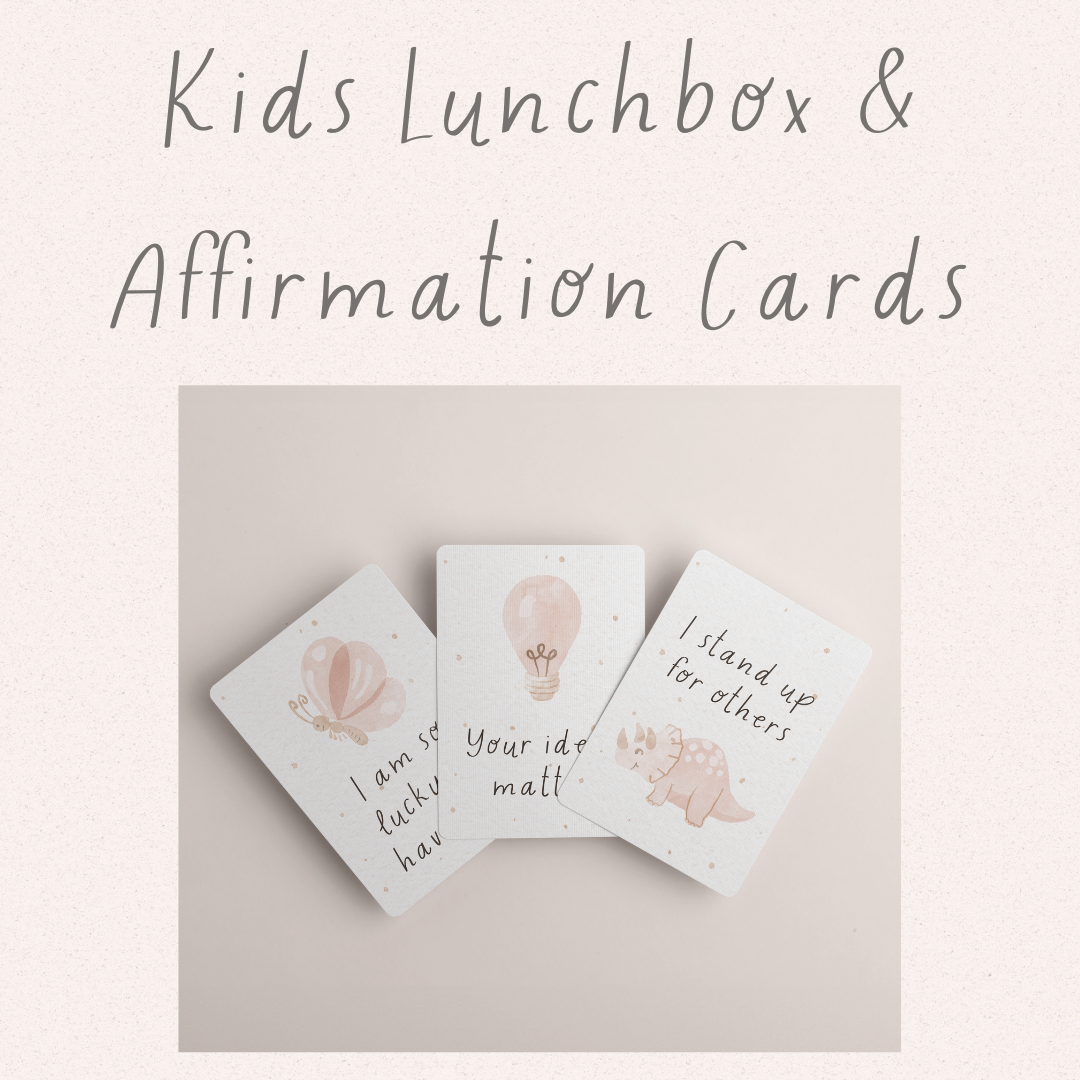 Kids Affirmation & Lunchbox Cards